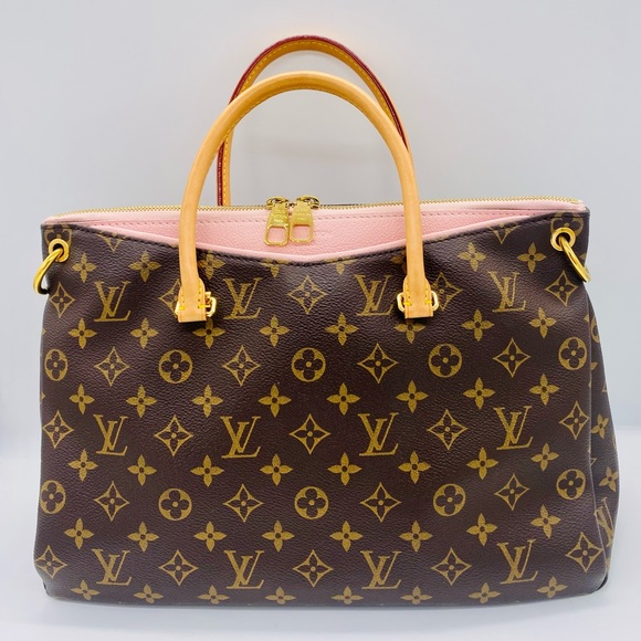 Louis Vuitton Brown and Pink Monogram Shoulder Bag - Picture 5 of 16